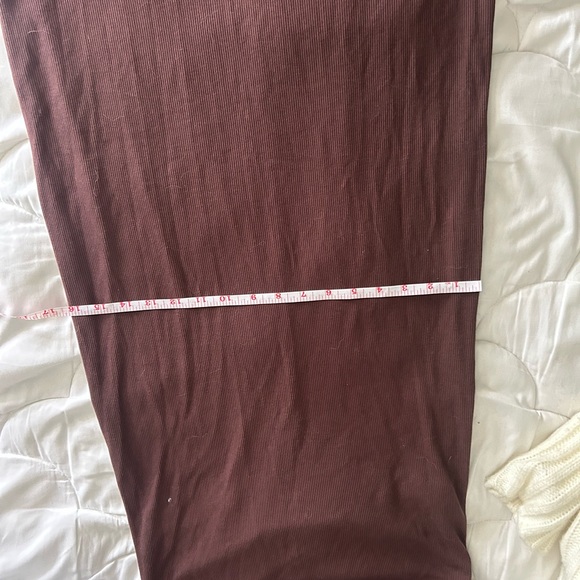 Strapless Ribbed Maxi Dress - Picture 4 of 5